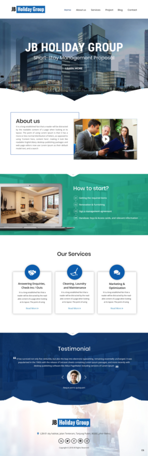 Web Design by pb for this project | Design: #20621863