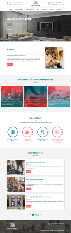 Web Design by pb for this project | Design: #20621872