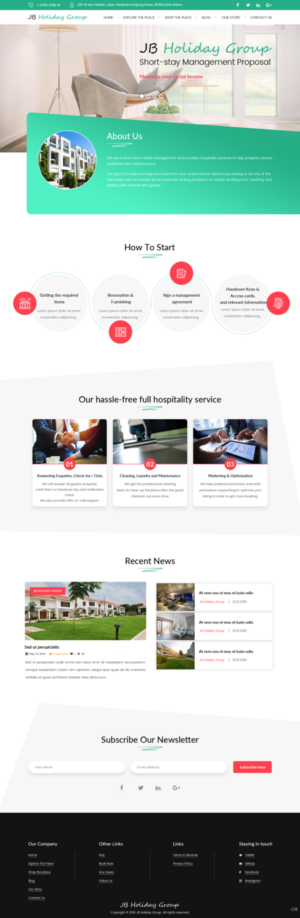 Web Design by pb for this project | Design: #20621874