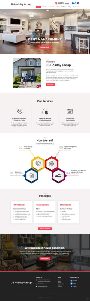Web Design by pb for this project | Design: #20621880