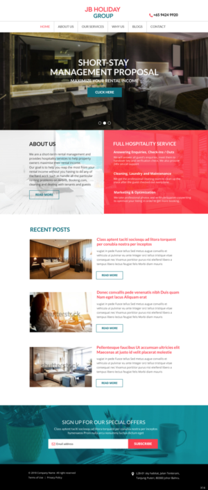 Web Design by pb for this project | Design: #20621882