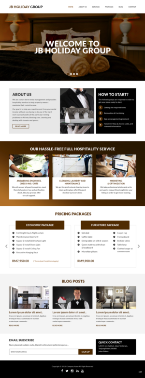 Web Design by pb for this project | Design: #20649562