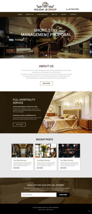 Web Design by pb for this project | Design: #20659650