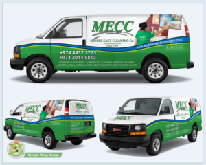 MECC Van Desgin  | Car Wrap Design by Azhoeck
