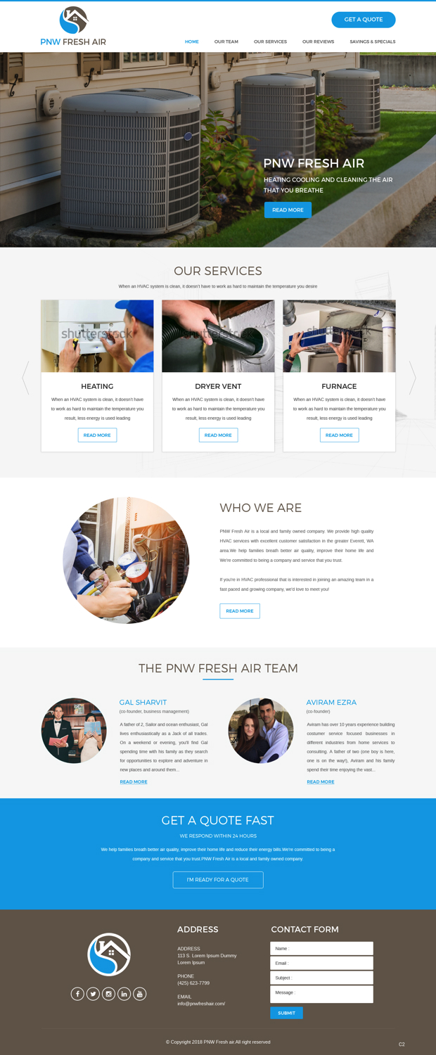 Web Design by pb for this project | Design #20614855