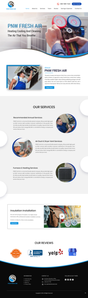 Web Design by pb for this project | Design: #20614856