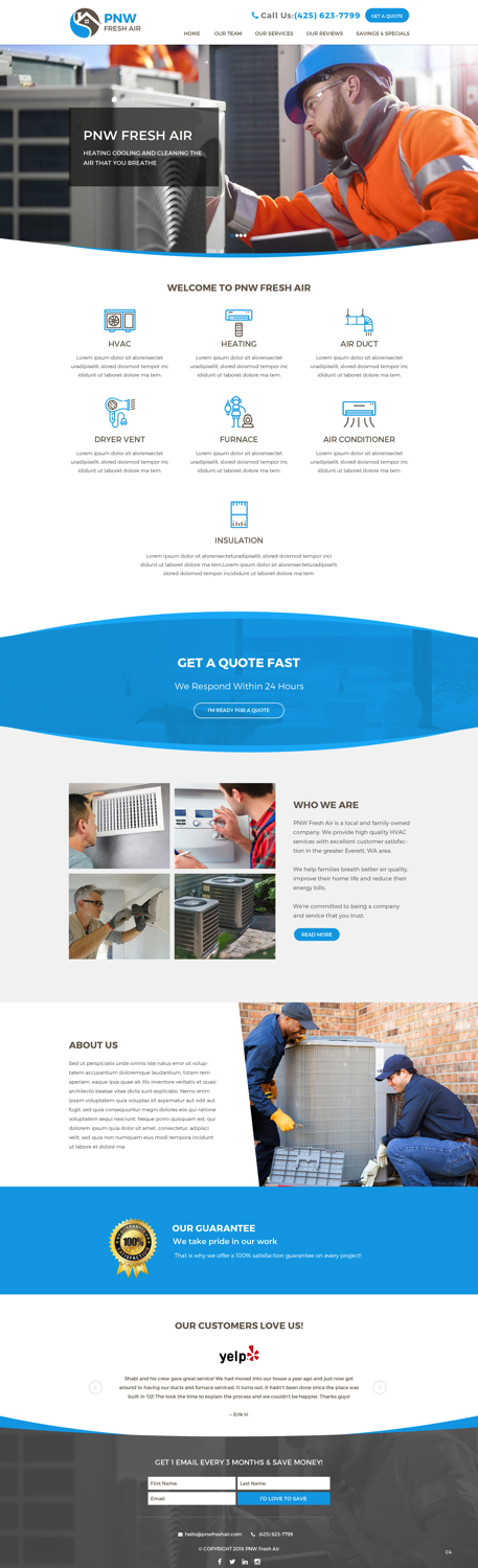 Web Design by pb for this project | Design #20614858