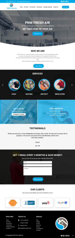 Web Design by pb for this project | Design: #20614867