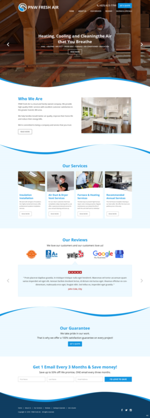 Web Design by pb for this project | Design: #20614869