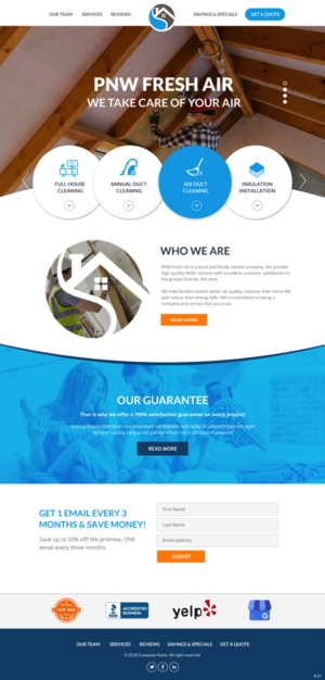 Web Design by pb for this project | Design: #20614872