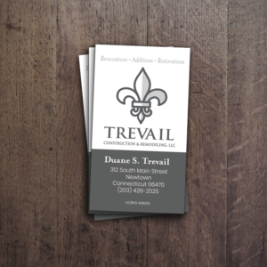 Trevail Construction | Business Card Design by see why