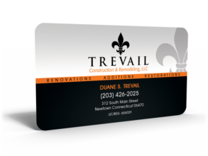 Trevail Construction | Business Card Design by Hardcore Design