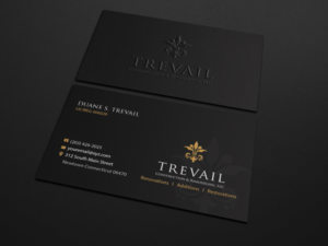 Trevail Construction | Business Card Design by Riz'