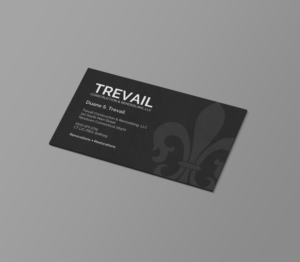 Trevail Construction | Business Card Design by chandrayaan.creative