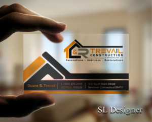 Trevail Construction | Business Card Design by SL Designer