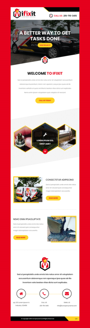 Email Marketing Design by pb for this project | Design: #20614878