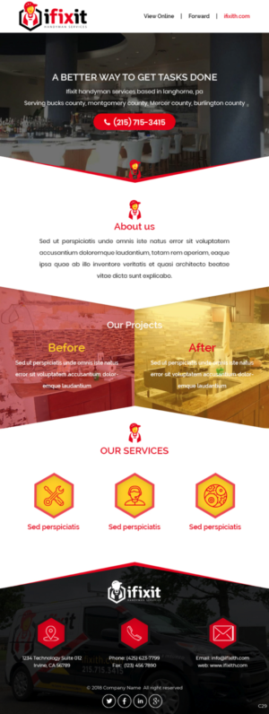 Email Marketing Design by pb for this project | Design: #20614886