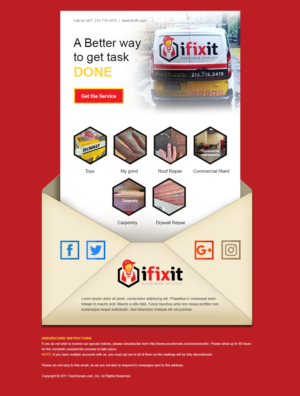 Email Marketing Design by AbhishekRoyBunty