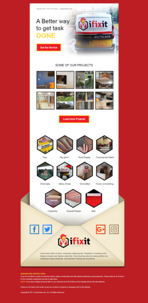 Email Marketing Design by AbhishekRoyBunty for this project | Design #20626987