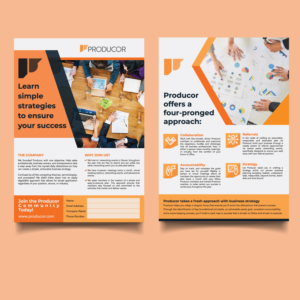 Flyer Design by Manobo Graphic Design Services for Producor | Design: #20615262