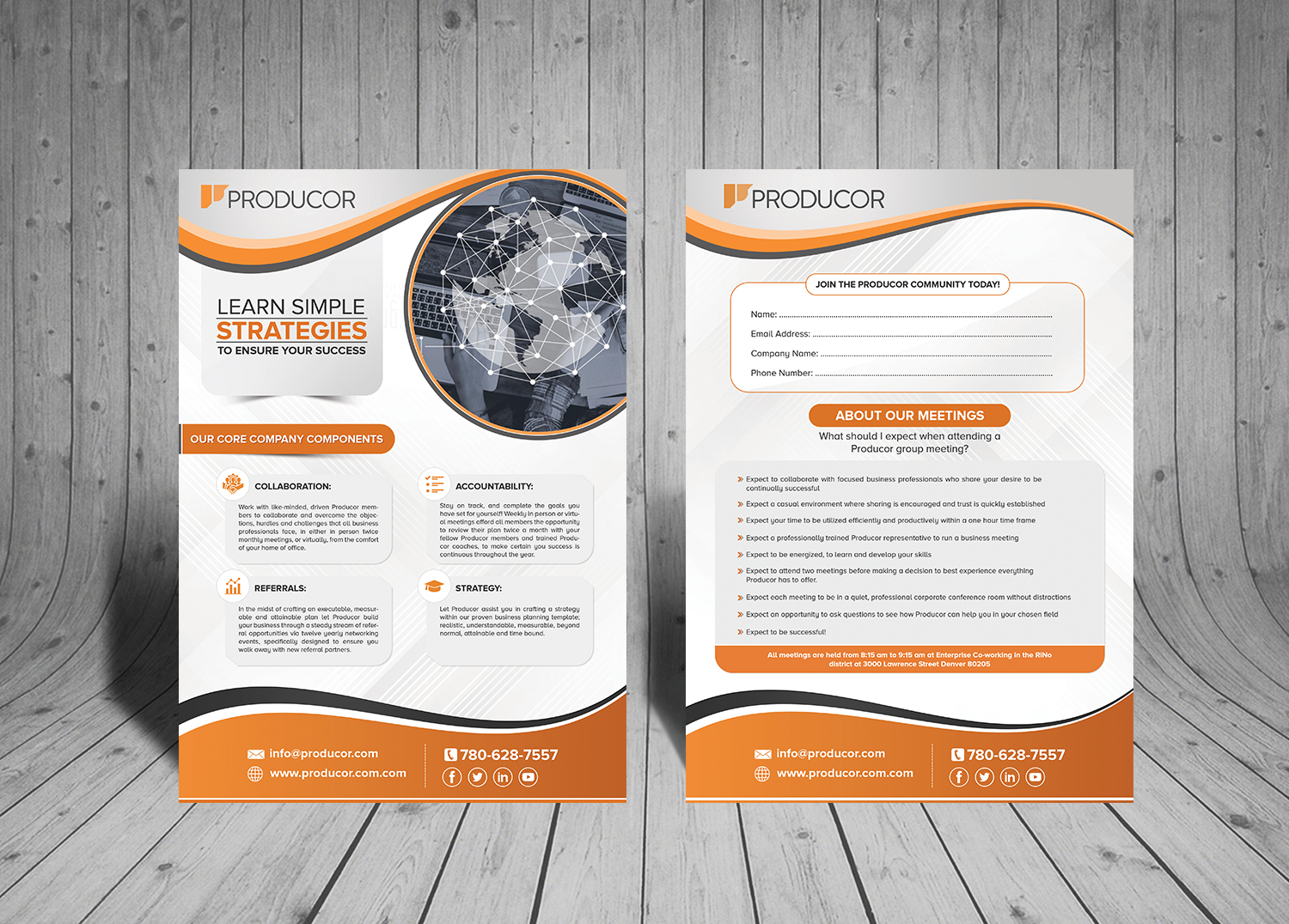Flyer Design by creative.bugs for Producor | Design #20619978