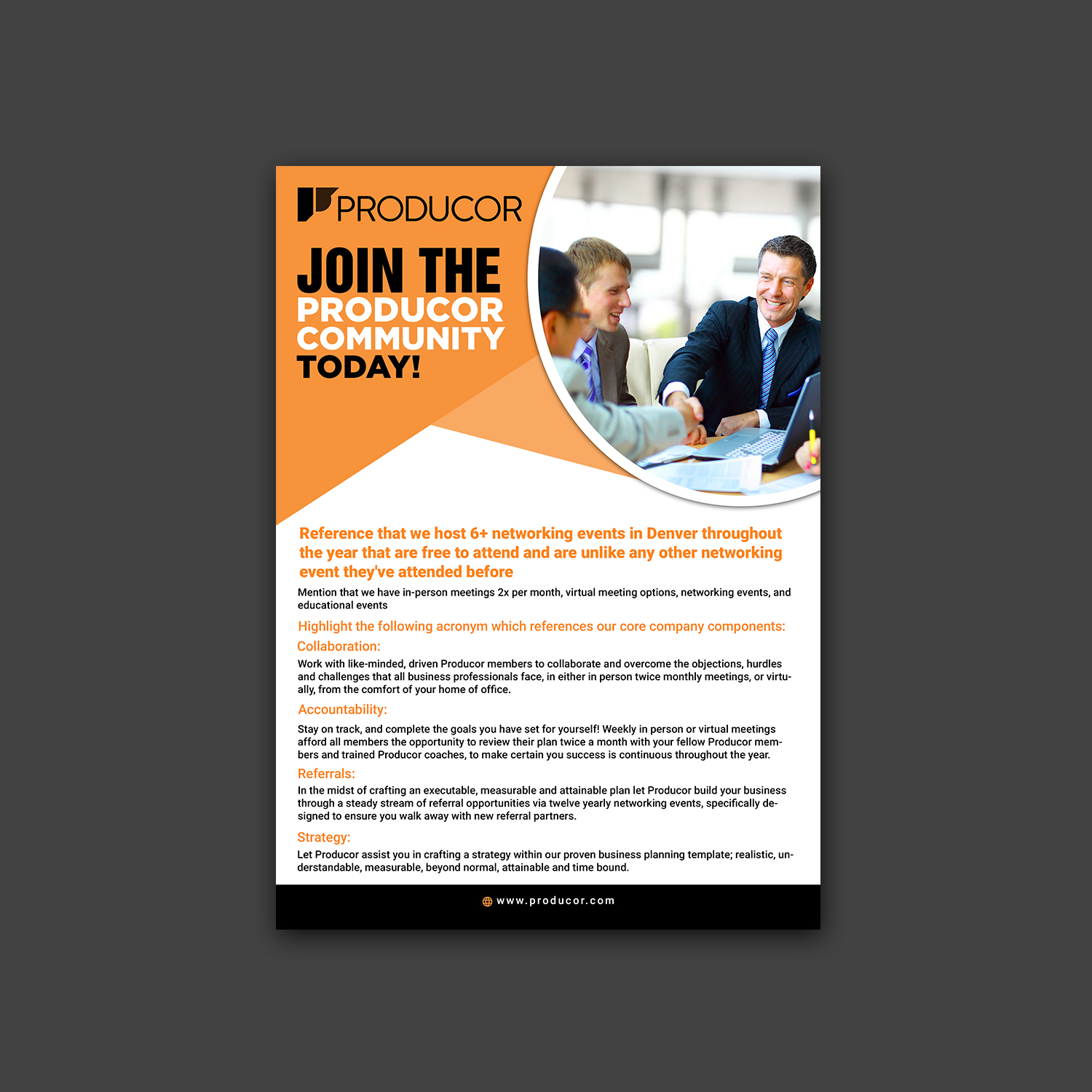 Flyer Design by aspiremedia for Producor | Design #20616469