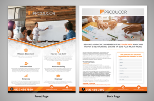 Producor Guest Event Collateral | Design de Flyer par SAI DESIGNS