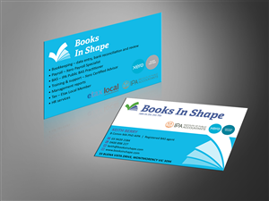 Books In Shape Business Card Design | Visitenkarten-Design von MT
