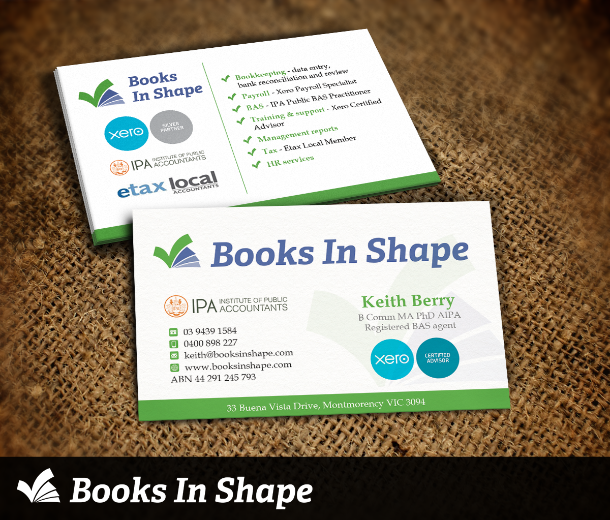 Business Card Design by Nelsur for Keith M & Christine M Berry | Design #2919756