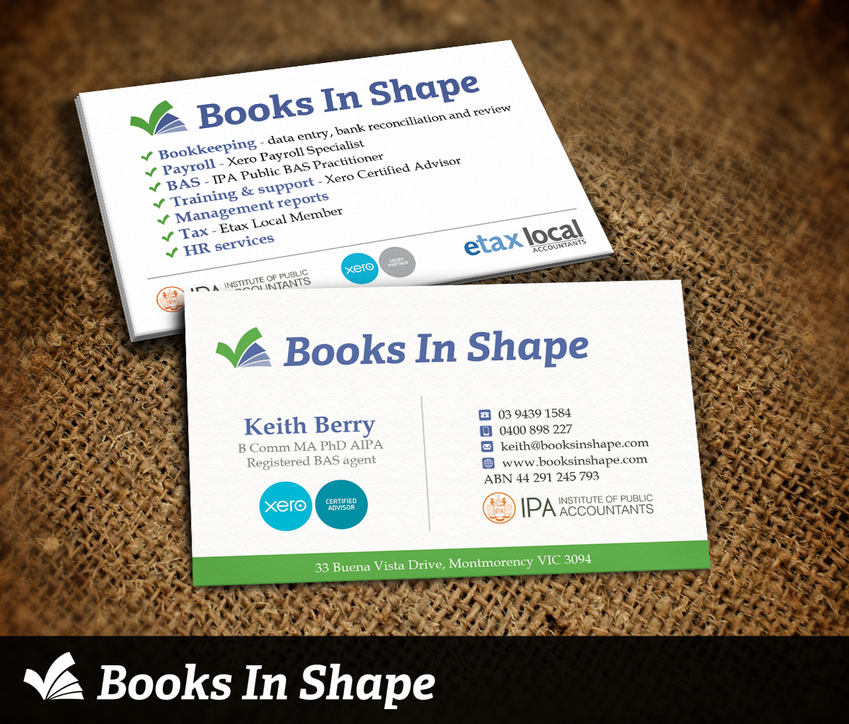 Business Card Design by Nelsur for Keith M & Christine M Berry | Design #2919999