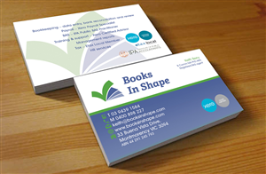 Books In Shape Business Card Design | Visitenkarten-Design von Hardcore Design