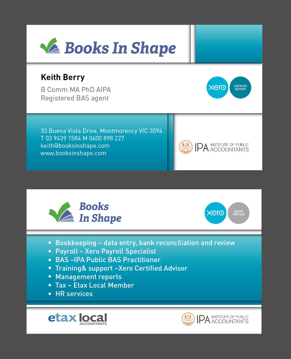 Business Card Design by sahwono for Keith M & Christine M Berry | Design #2932993