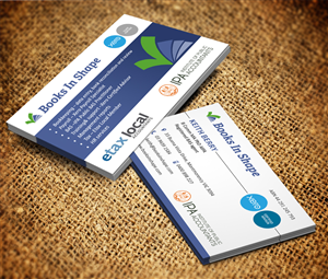 Books In Shape Business Card Design | Visitenkarten-Design von Owaisias