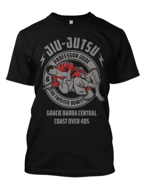 Professor Jude & The Twisted Bones | Diseño de Camiseta por theodorusdick14