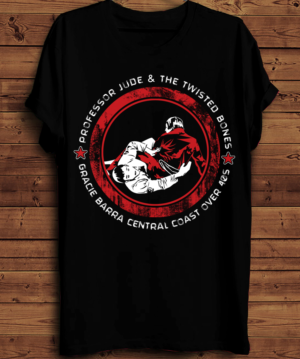 Professor Jude & The Twisted Bones | Diseño de Camiseta por creative gravity