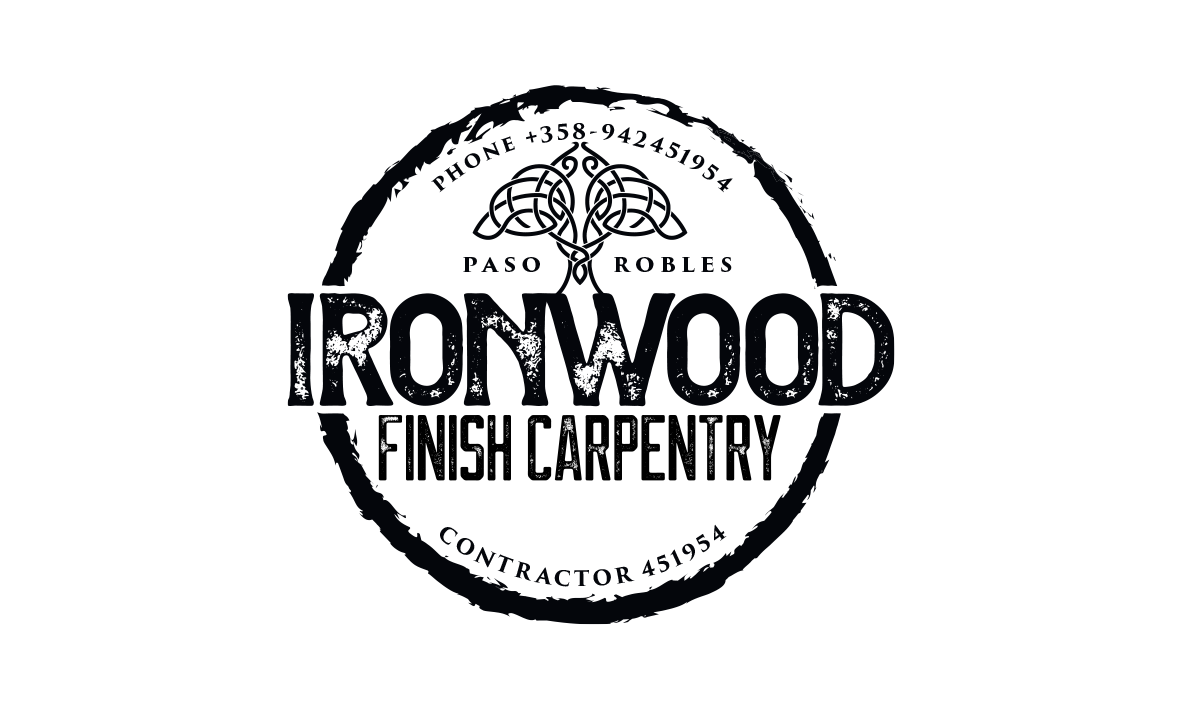 Logo Design by trufya for Ironwood finish carpentry  | Design #20653634