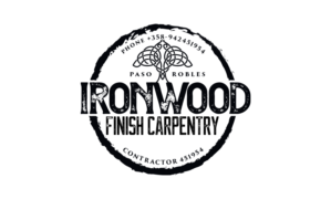 Logo Design by trufya for Ironwood finish carpentry  | Design: #20653634