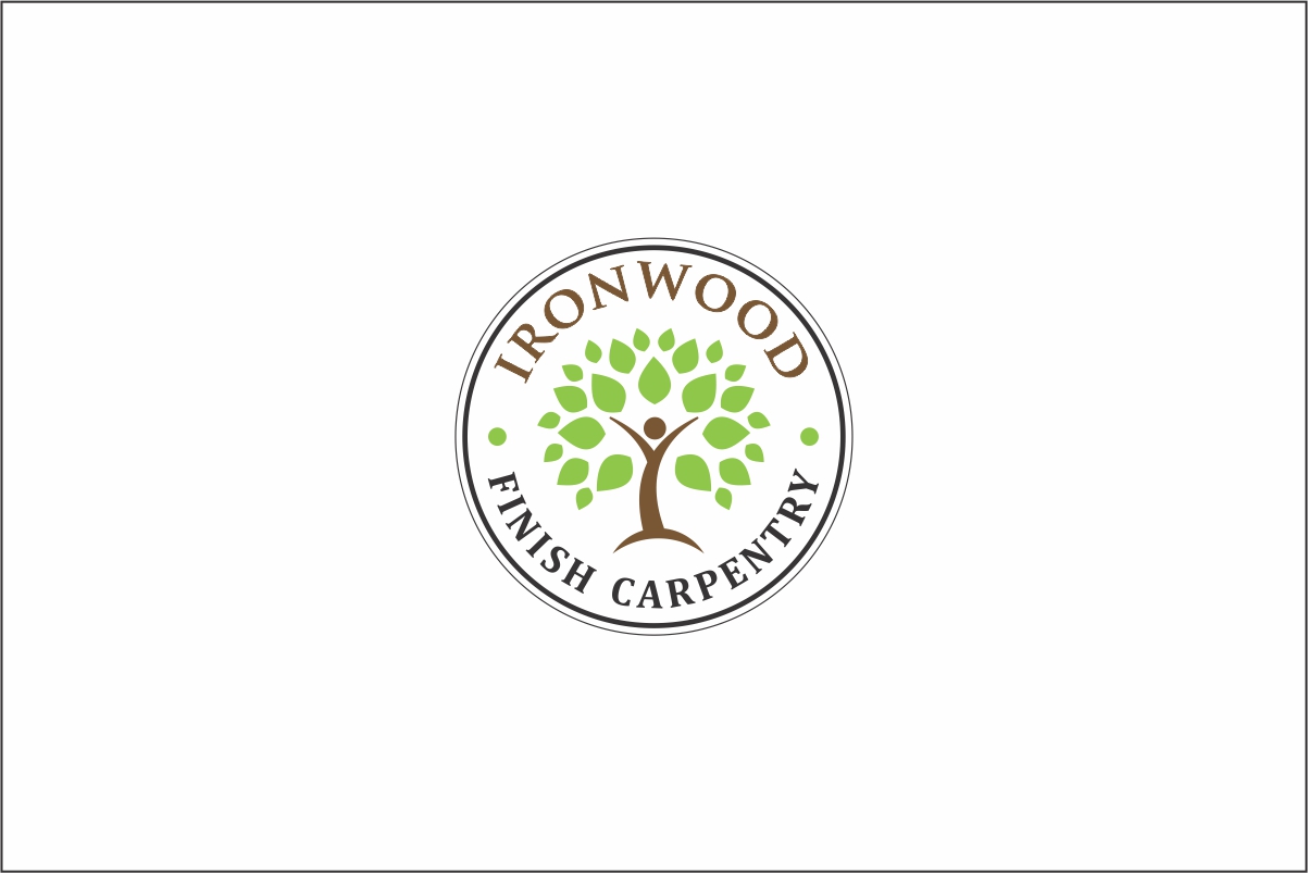 Logo-Design von Robert Macwan für Ironwood finish carpentry  | Design #20650998