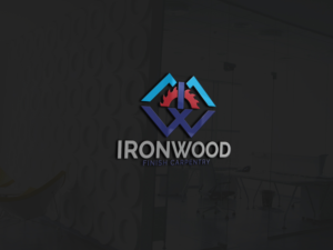 Logo Design by Farooq Zahid for Ironwood finish carpentry  | Design: #20621983