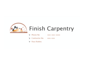 Logo-Design von Mark Tmng für Ironwood finish carpentry  | Design #20627530