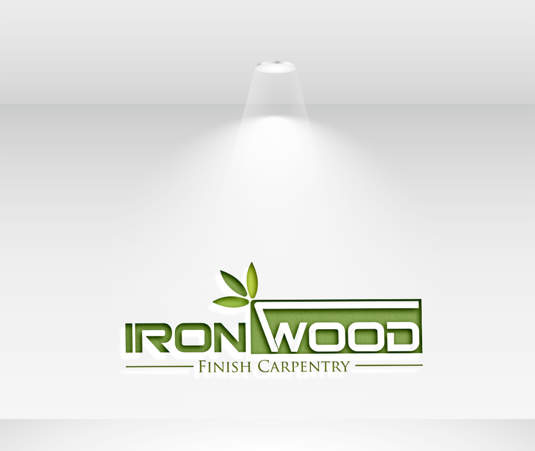 Logo Design by LKSUS for Ironwood finish carpentry  | Design #20626644