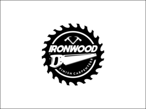 Logo Design by FRADID for Ironwood finish carpentry  | Design: #20626645