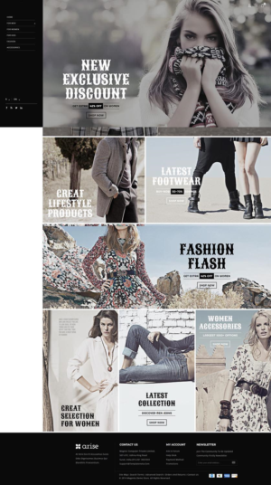 Web Design by farins88 for Under Five Five Inc. | Design: #20735950