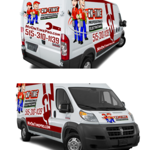 Million Dollar Vehicle Design For Home Service Company | Diseño de Rotulación de Vehículo por elveneclipse