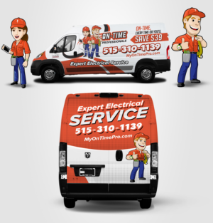 Million Dollar Vehicle Design For Home Service Company | Diseño de Rotulación de Vehículo por SAI DESIGNS