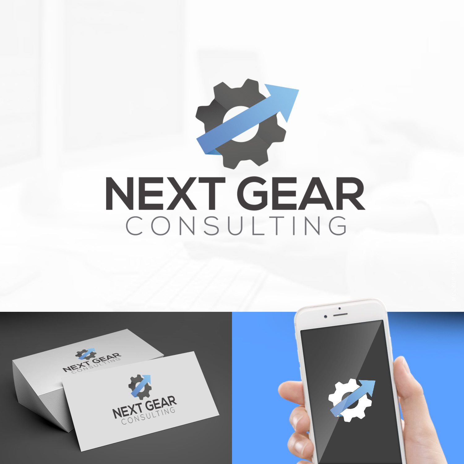 Diseño de Logo por rafaeldsgn para Next Gear Consulting | Diseño #20629163