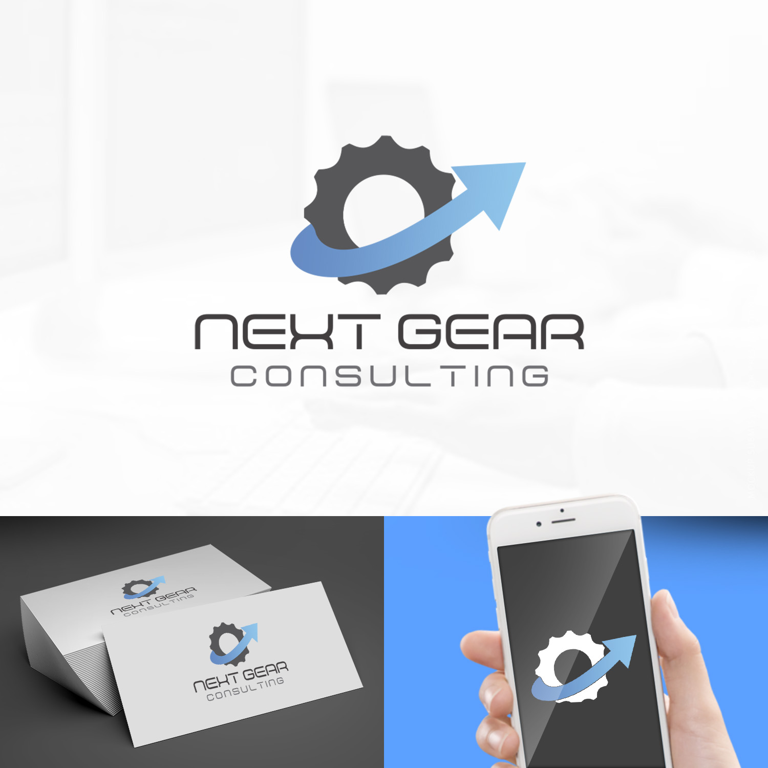 Diseño de Logo por rafaeldsgn para Next Gear Consulting | Diseño #20638658