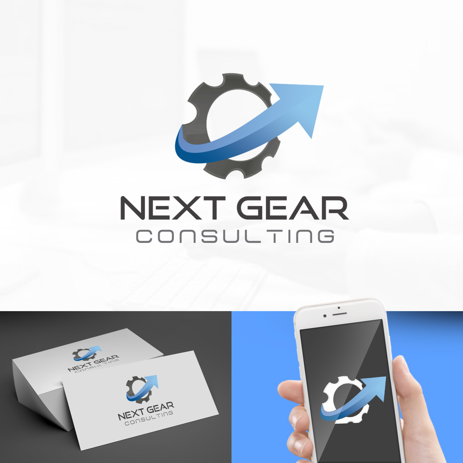 Diseño de Logo por rafaeldsgn para Next Gear Consulting | Diseño #20638719