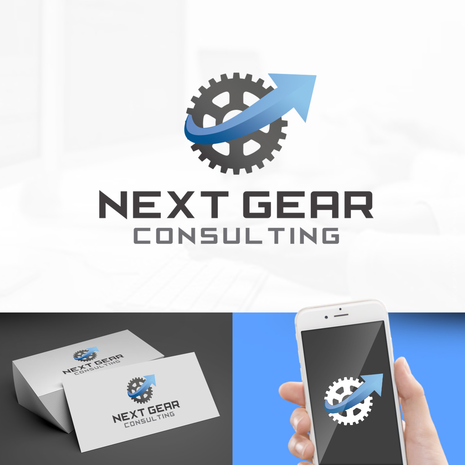 Diseño de Logo por rafaeldsgn para Next Gear Consulting | Diseño #20640236