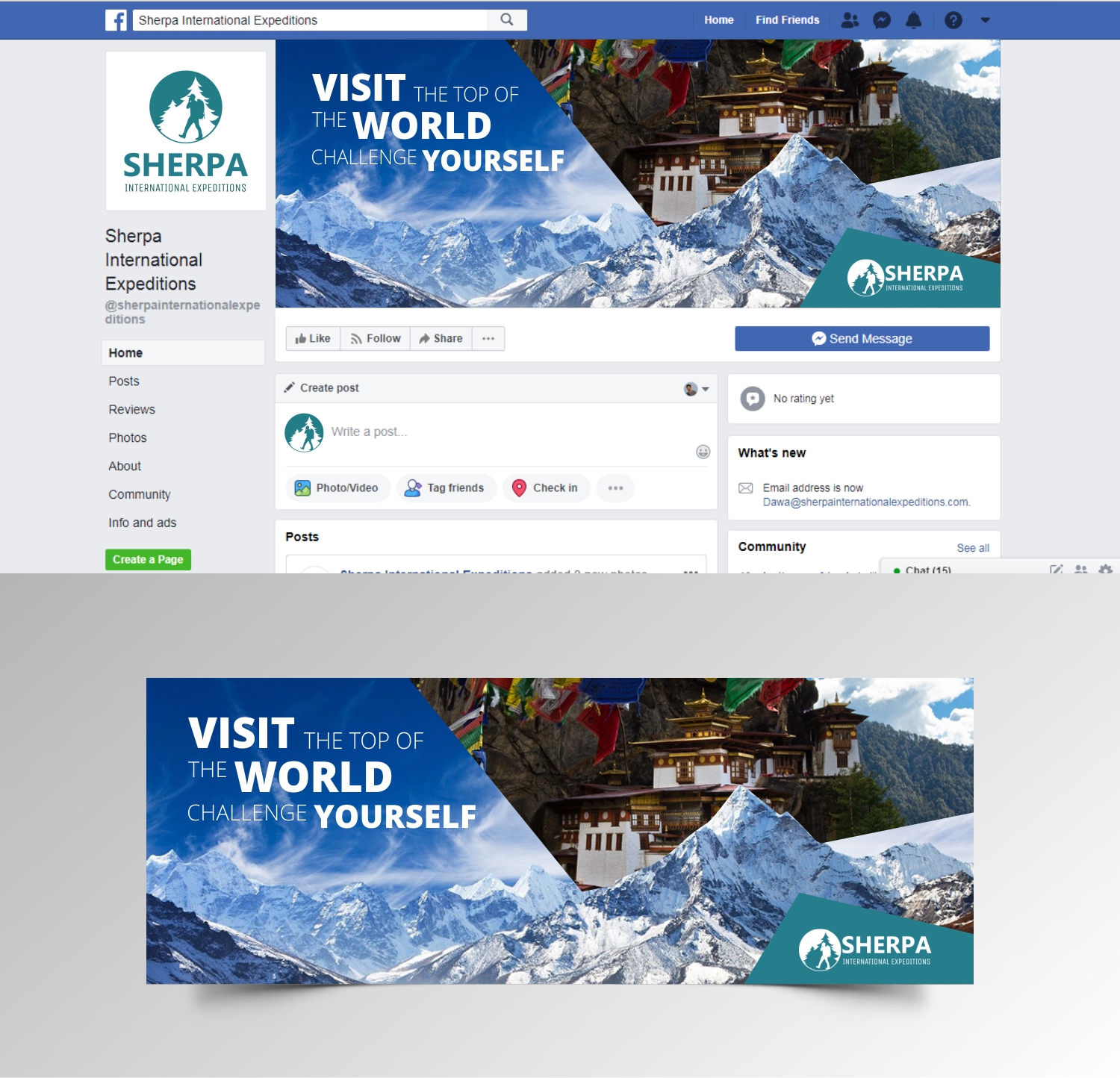 Facebook Design by ecorokerz for this project | Design #20625266